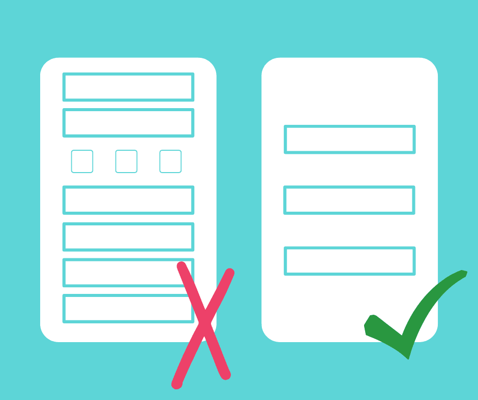 How to design a good contact form, an example