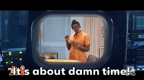 Leslie Jones It’s About Damn Time GIF by MTV Movie & TV Awards