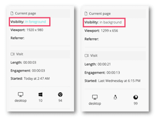 Page Visibility in CUX