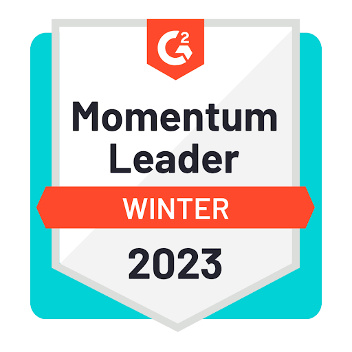 CUX received G2 Momentum Leader Badge